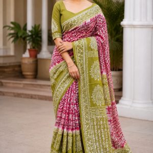 ন্যাচারাল ডাই সুতি শাড়ি  02 Flash Sale ⚡️